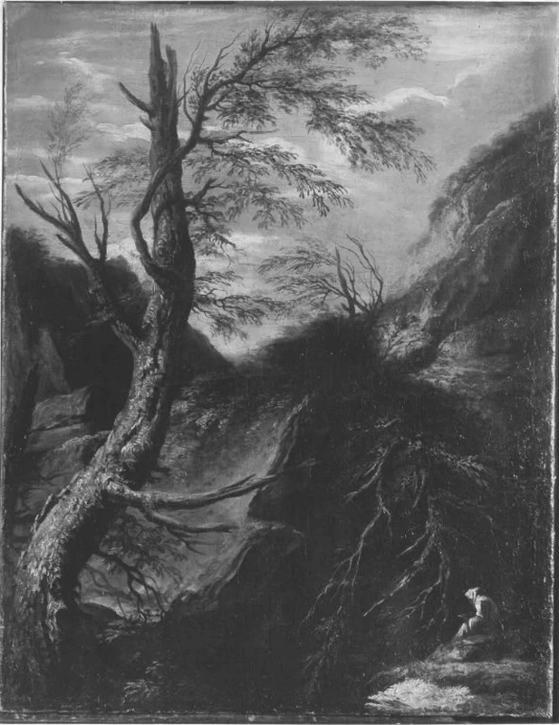 Paesaggio roccioso selvaggio - Bavarian State Painting Collections